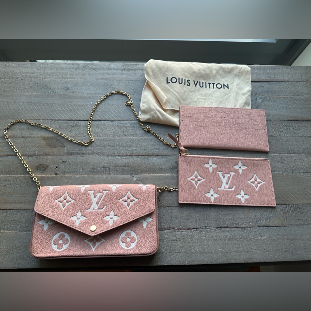 Louis Vuitton Pink Félicie Pochette  Women's Bag